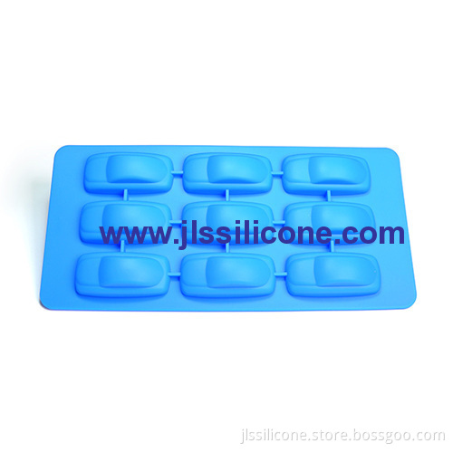 9 Cavity Cool Car Silicone Chocolate Molds